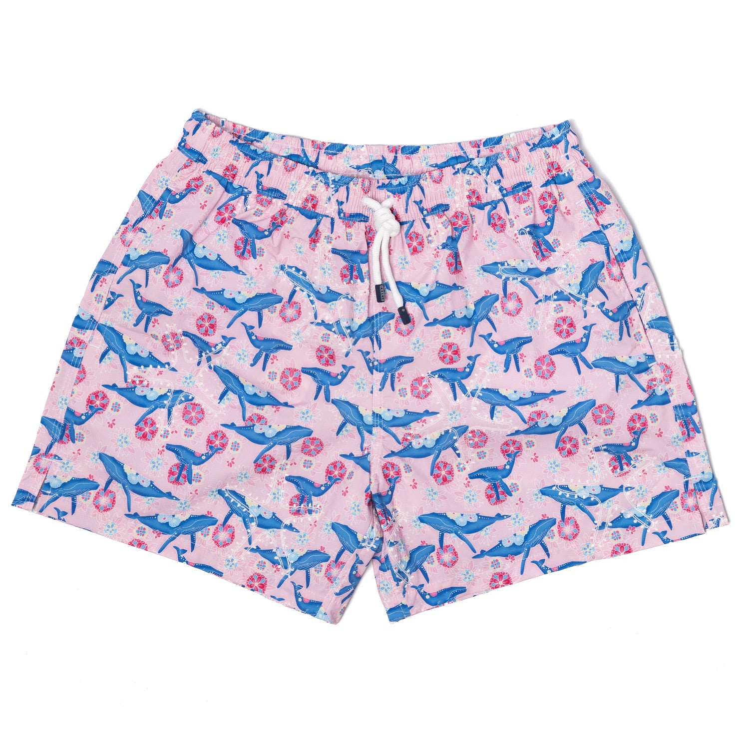 Exclusively for Michael Jondral: Swim Shorts "Balena Divertente" made from Quick-Drying Airstop Fabric